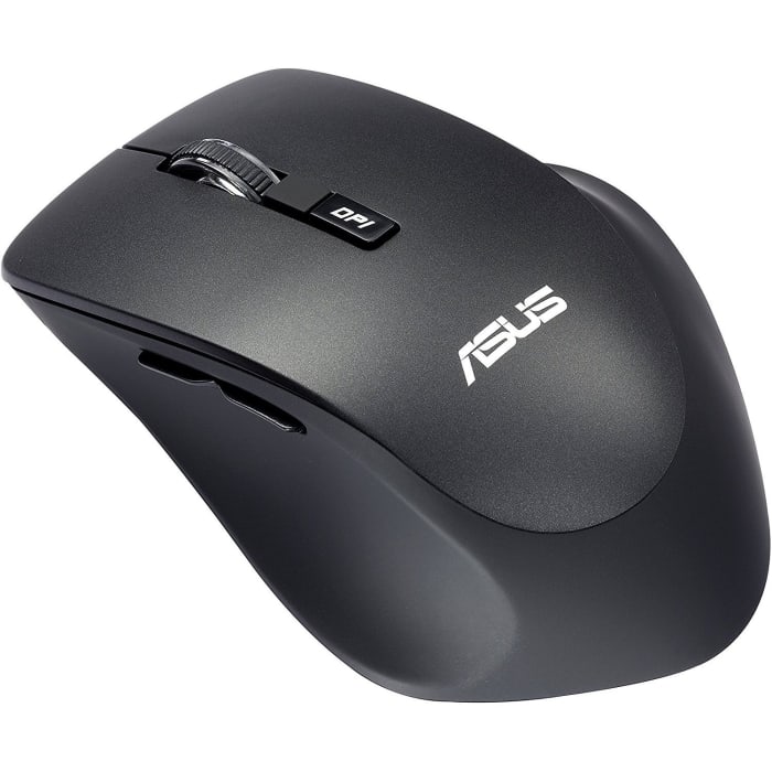 უსადენო მაუსი  Asus  WT425, OPTICAL, WIRELESS, BLACK (90XB0280-BMU000)
