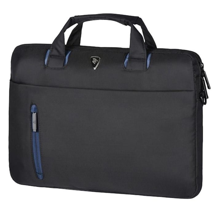 ნოუთბუქის ჩანთა 2E 13.3", Laptop Bag, Black/Blue (2E-CBN413BK)
