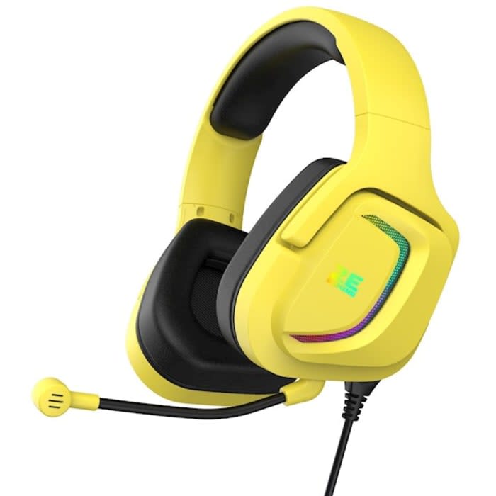 ყურსასმენი 2E GAMING Headset HG340 RGB USB 7.1 Yellow
