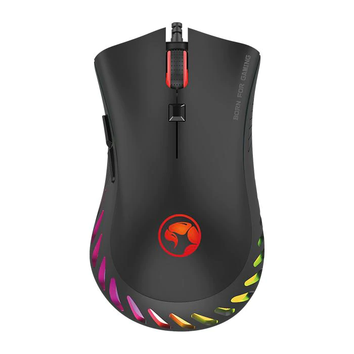 მაუსი Marvo G985 RGB Gaming  Mouse 10 different backlight, 10000 DPI, 90g