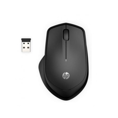 უკაბელო  მაუსი HP 280 Silent BLK WRLS (19U64AA) 2.4GHz, 11.2 x 8.1 x 5.1,  0.14 Kg, 1200 DPI