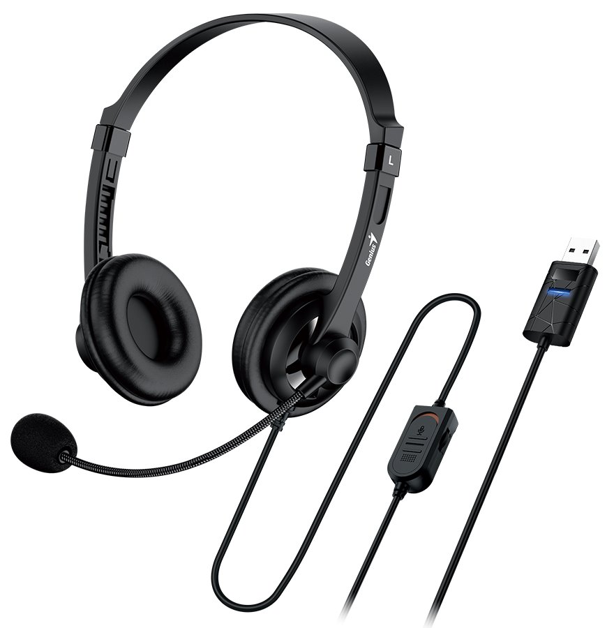 ყურსასმენი Genius/ HS-230U Black