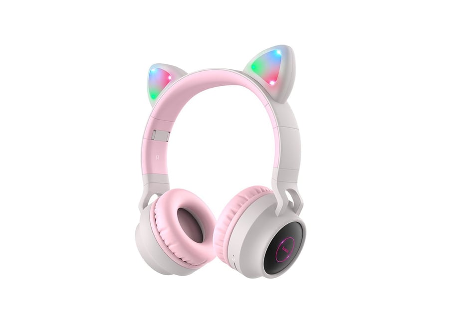 უსადენო ყურსასმენი Hoco W27 Cat ear wireless headphones GREY
