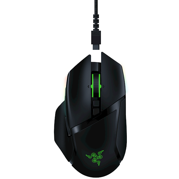 მაუსი Razer Gaming Mouse Basilisk Ultimate & Mouse Dock WL RGB Black