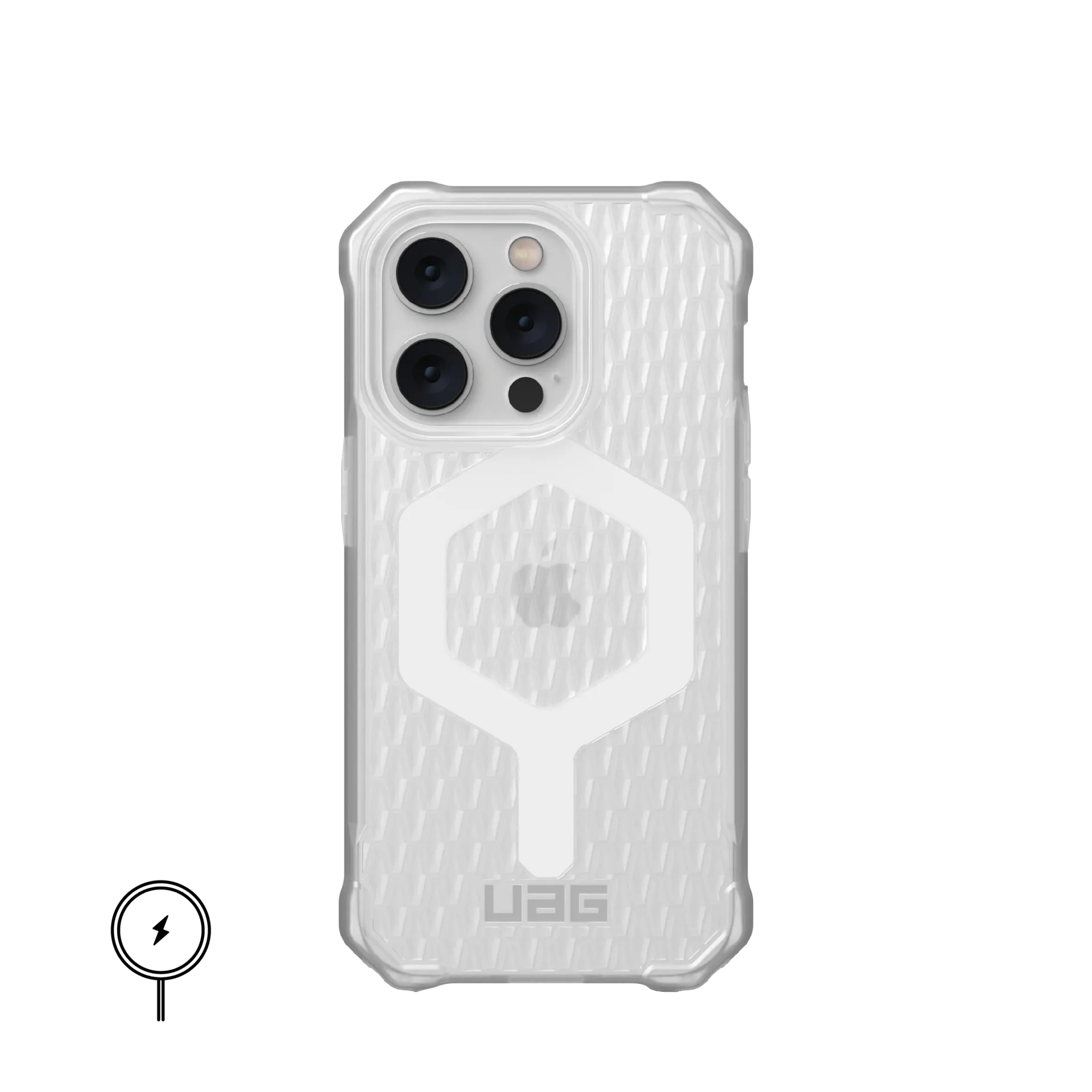 ტელეფონის ქეისი UAG iPh14 Pro Essential Armor Magsafe - Black