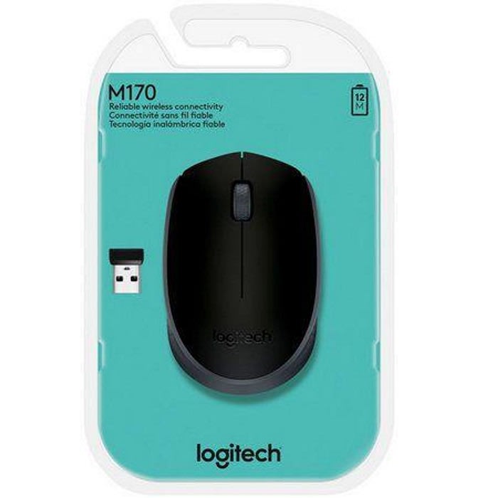 Mouse/ LOGITECH Wireless Mouse M171 - EMEA - BLACK
