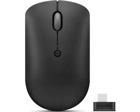 მაუსი lenovo 400 usb-c (GY51D20865) wireless compact mouse (800 DPI, 1600 DPI, 2400 DPI) 1 x AA battery, Windows and Chrome OS ,1 WeaR