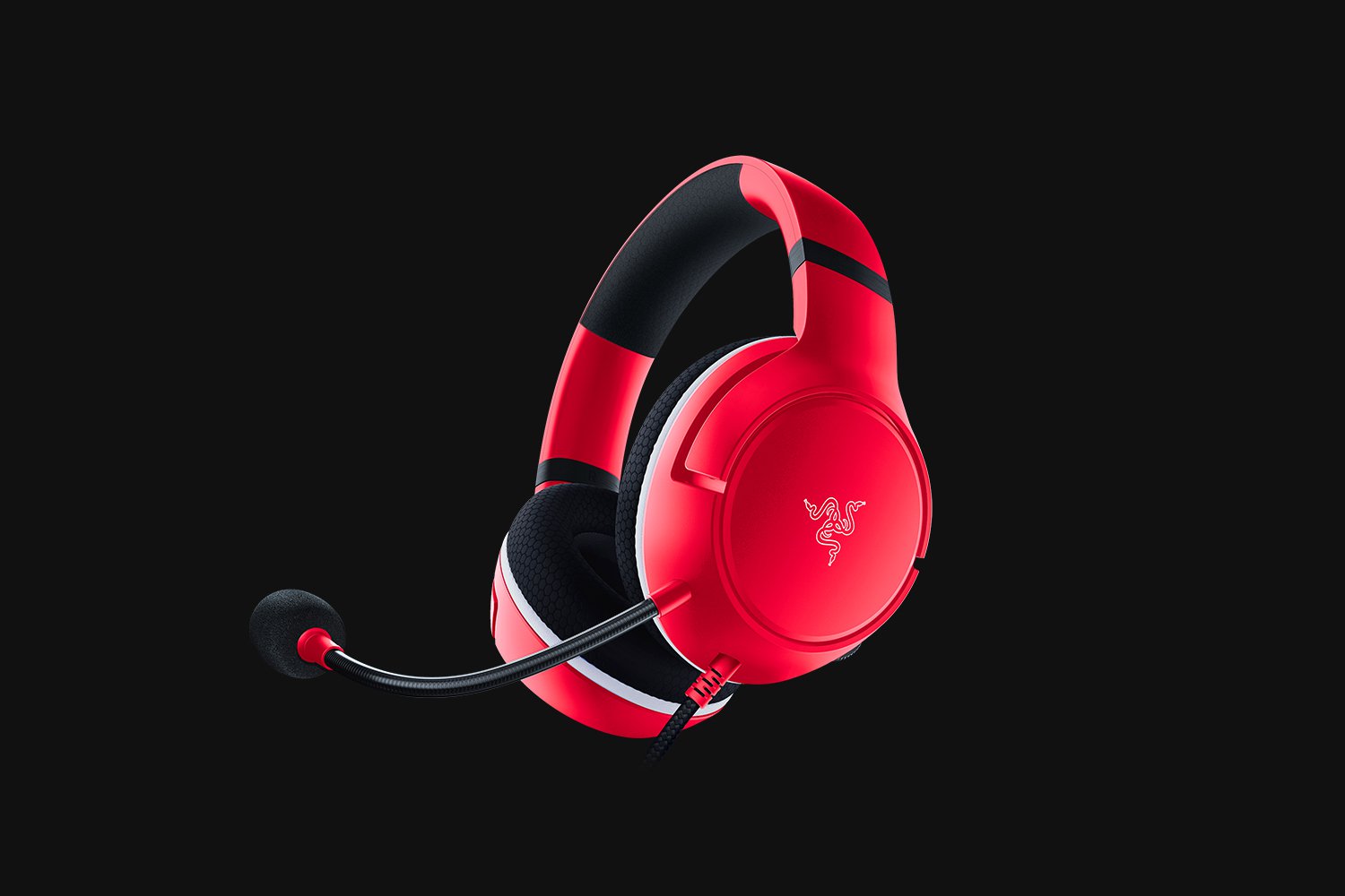 ყურსასმენი Razer ( RZ04-03970500-R3M1 ) Kaira X, Gaming Headset, Wired, 3.5mm, Red