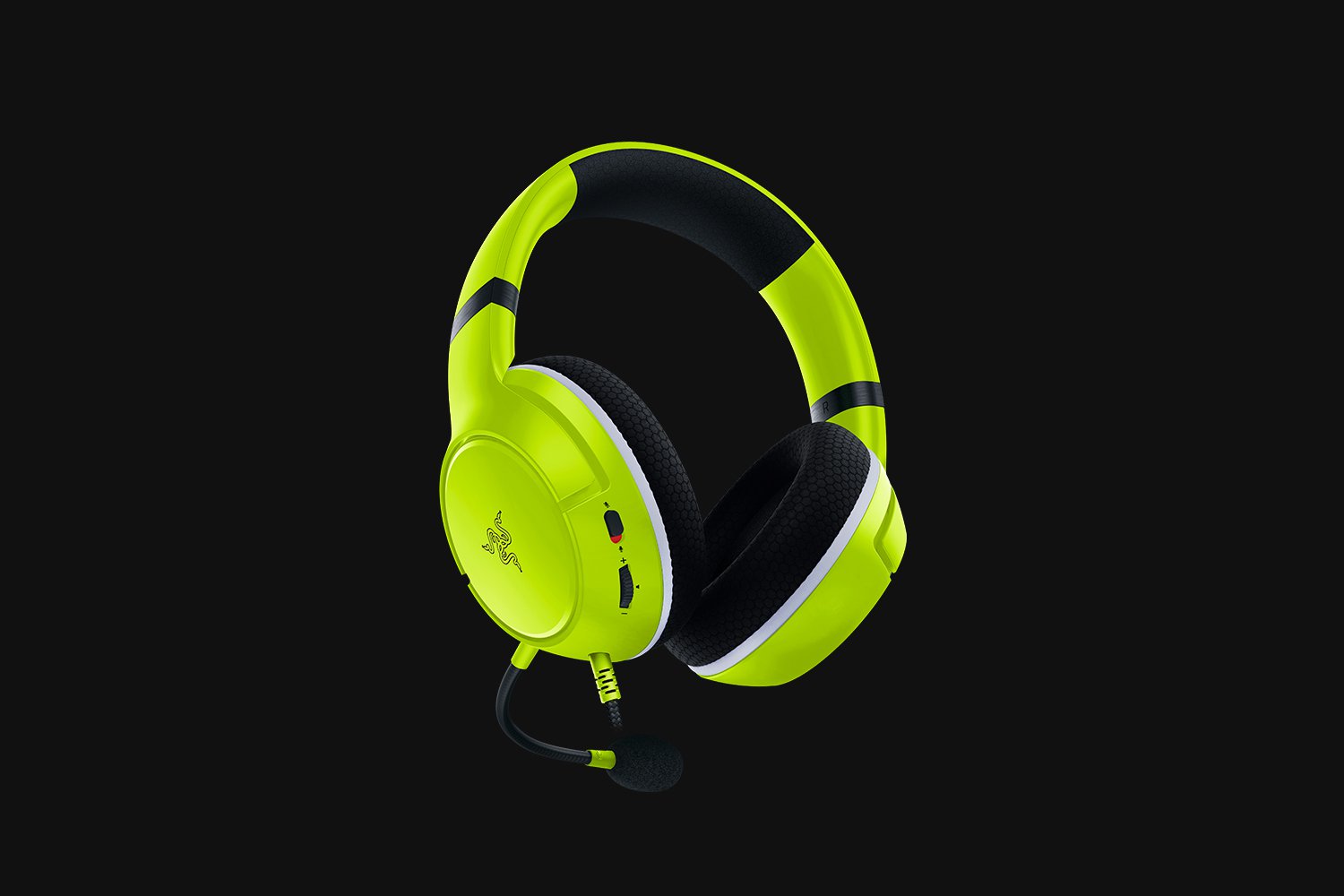 ყურსასმენი Razer RZ04-03970600-R3M1 Kaira X, for Xbox - Electric Volt Gaming Headset, Wired, 3.5mm, Green
