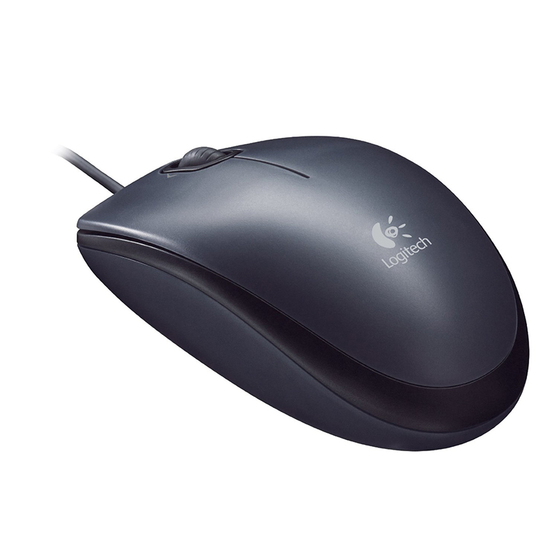 მაუსი  LOGITECH M90 Corded Mouse - GREY - USB - EWR2