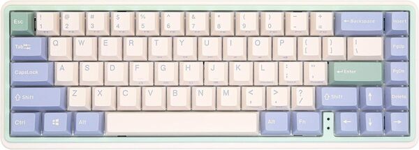 მექანიკური კლავიატურა Keyboard Varmilo Minilo VXT67 HOT-SWAP Eucalyptus Gateron G Pro 2.0 Brown EN