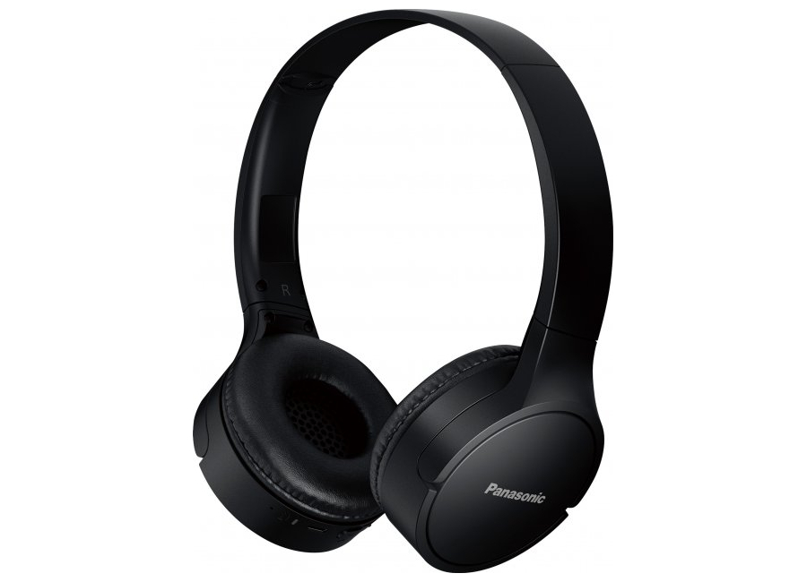 ყურსასმენი  Panasonic RB-HF420B Wireless On Ear Headphones with 50 Hours Playtime, Lightweight, Built-in Mic, Quick Charge, Bluetooth 5.0, Comfortable Fit - Black