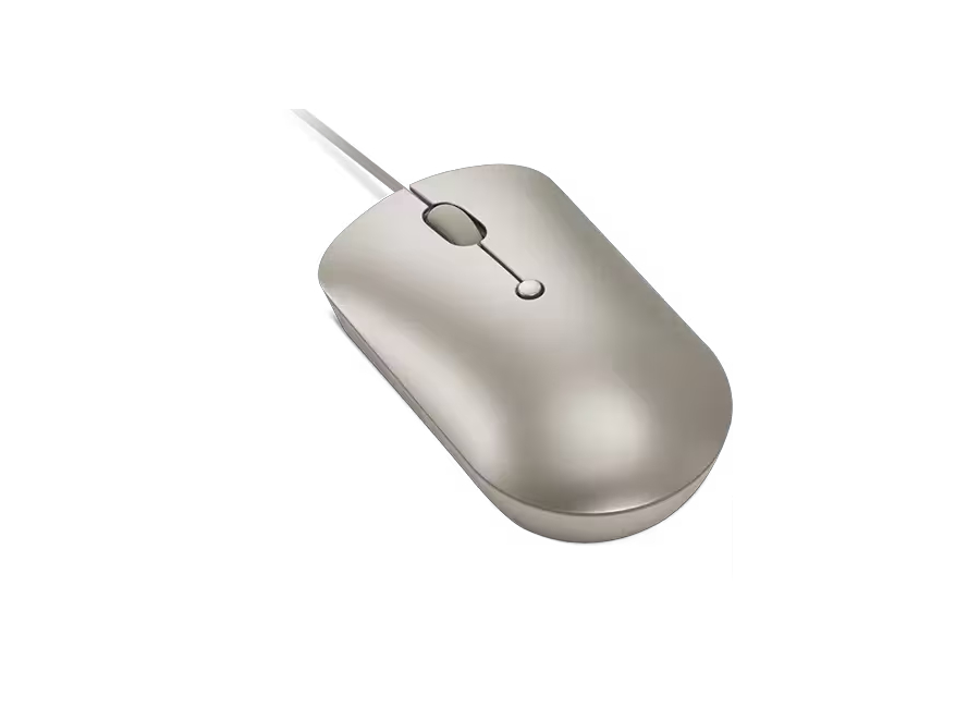 მაუსი  Lenovo 540 USB-C Wired Compact Mouse (Storm Grey)