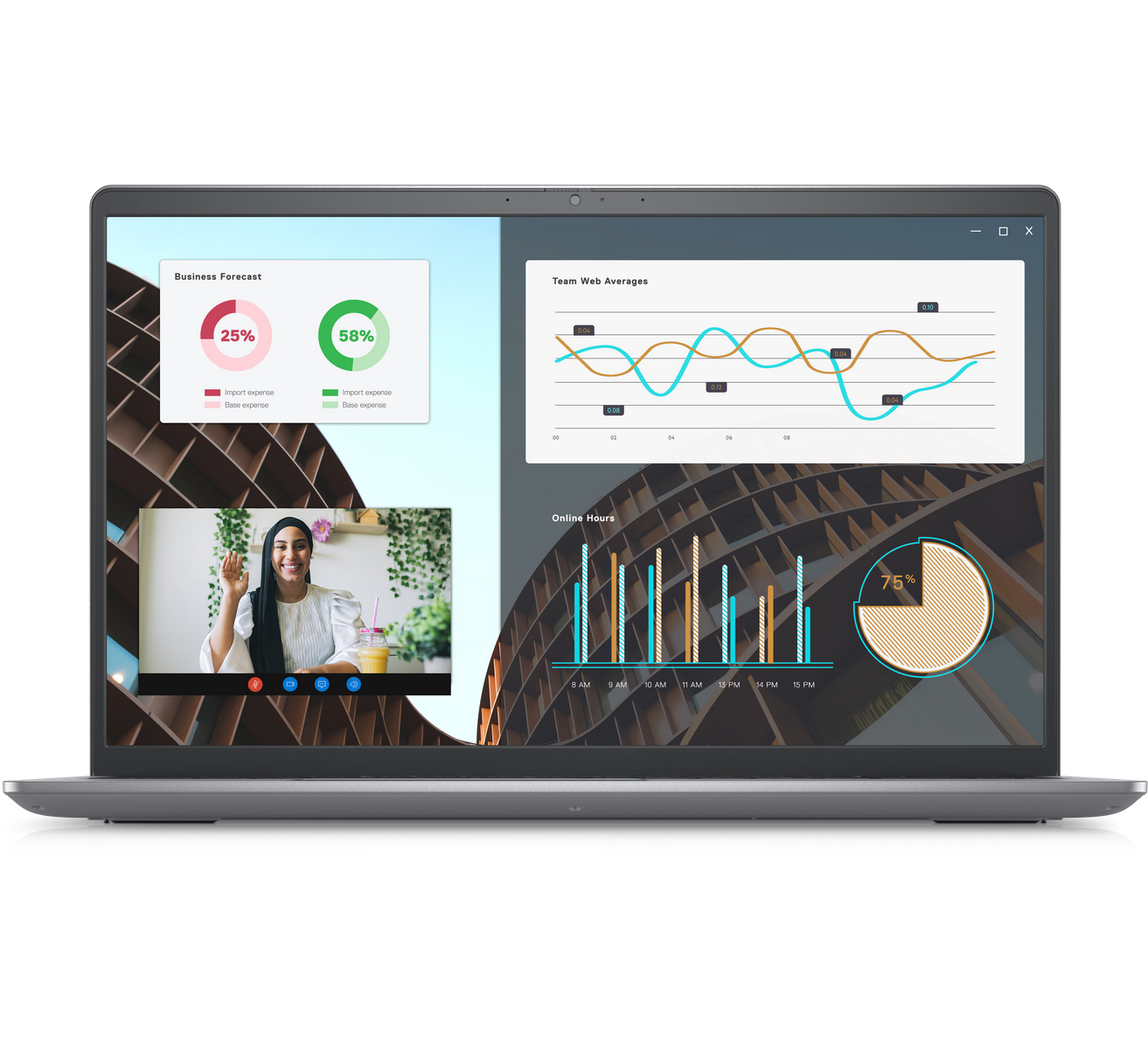 ნოუთბუქი DELL Notebook Vostro 3530 15.6" FHD AG, Intel i7-1355U, 8GB, F512GB, UMA, Lin, black