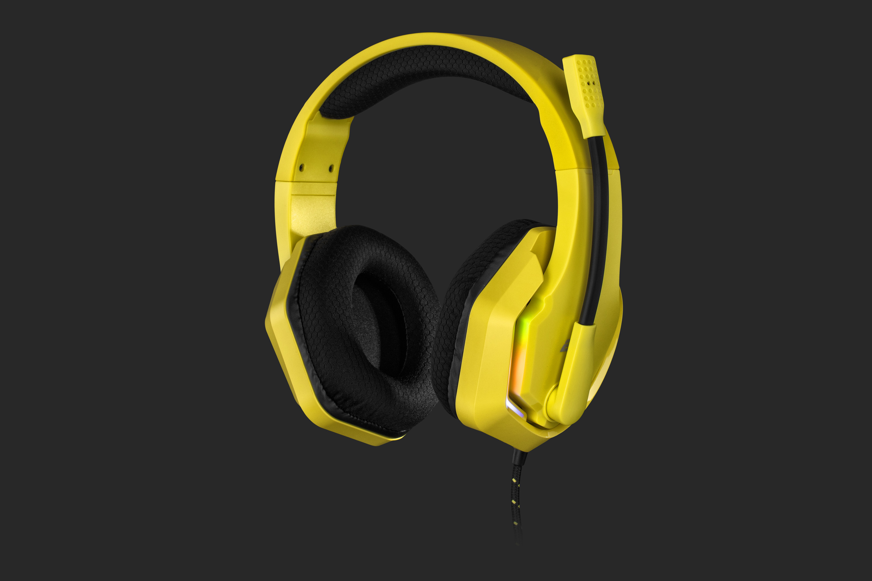 ყურსასმენი 2E GAMING Headset HG315, 7.1, USB-A, RGB, 2m, yellow