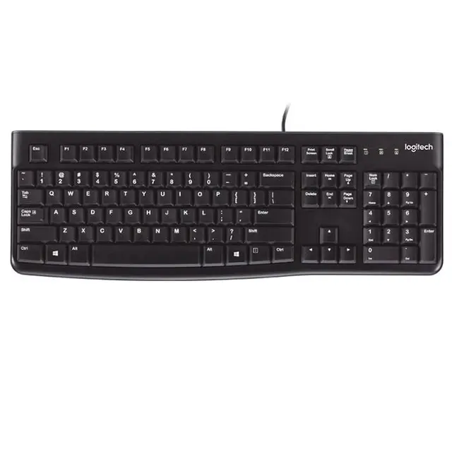 კლავიატურა Logitech Keyboard K120 Black L920-002506, 
