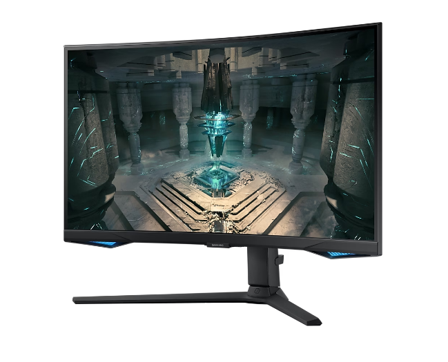 მონიტორი  Samsung 27” Gaming Monitor Odyssey G6 Smart LS27BG650EIXCI | Curved | 2560 x 1440 (2K QHD) | VA | 240Hz | 1 ms (GTG) | 16:9 | Display Port 1.4 | HDMI 2.1