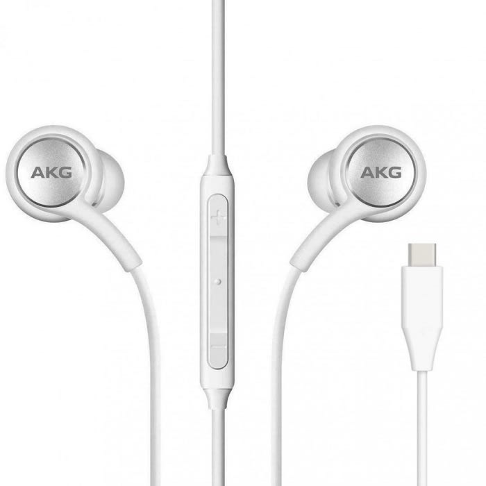 ყურსასმენი Wired Samsung  AKG  IC100 Type-C Earphones White (EO-IC100BWEGRU)