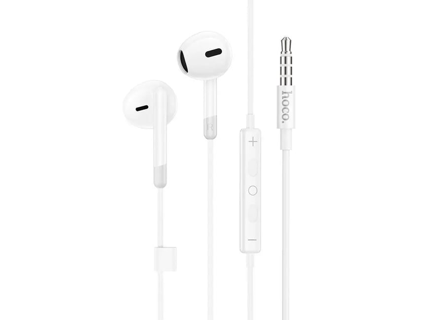 ყურსასმენი  Hoco M109 Pure joy Earphone white
