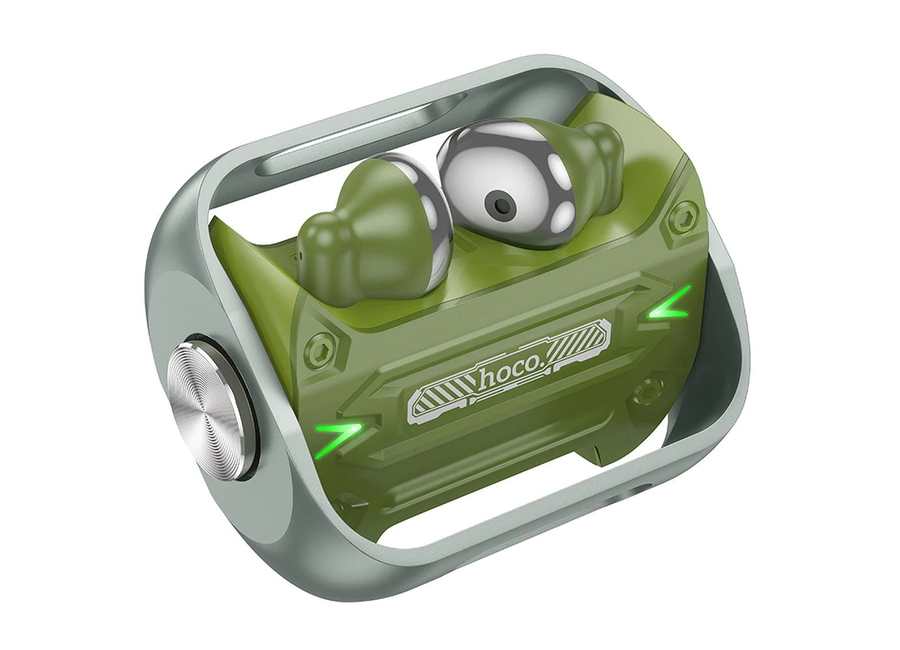 ყურსასმენი Hoco EW55 Trendy true TWS wireless headset Army green