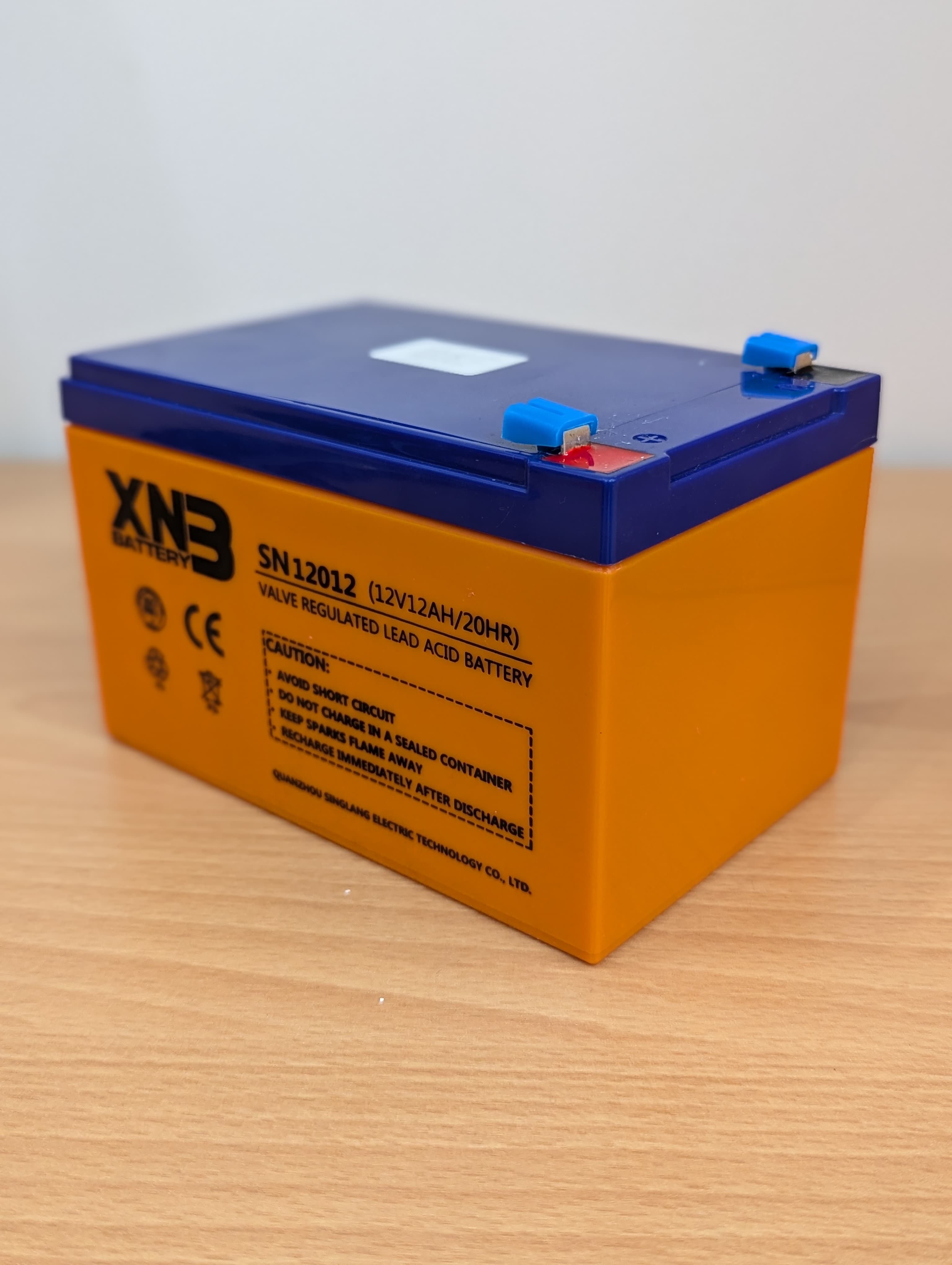 აკუმულატორი XNB SN12012 12V 12Ah F2 Replacement Battery