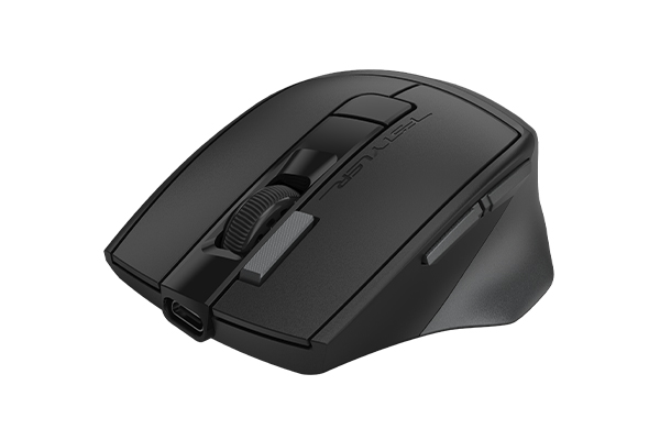 მაუსი A4tech FB45CS Air2 Fstyler Dual Mode Bluetooth & 2.4GHz Wireless Mouse USB (Stone Grey) | Distance: 5~10 m | Report Rate: 125 Hz | DPI: 1000-1200-1600-2000 | Buttons: 7 | Up to 3 Devices: Bluetooth x 2, 2.4G x 1