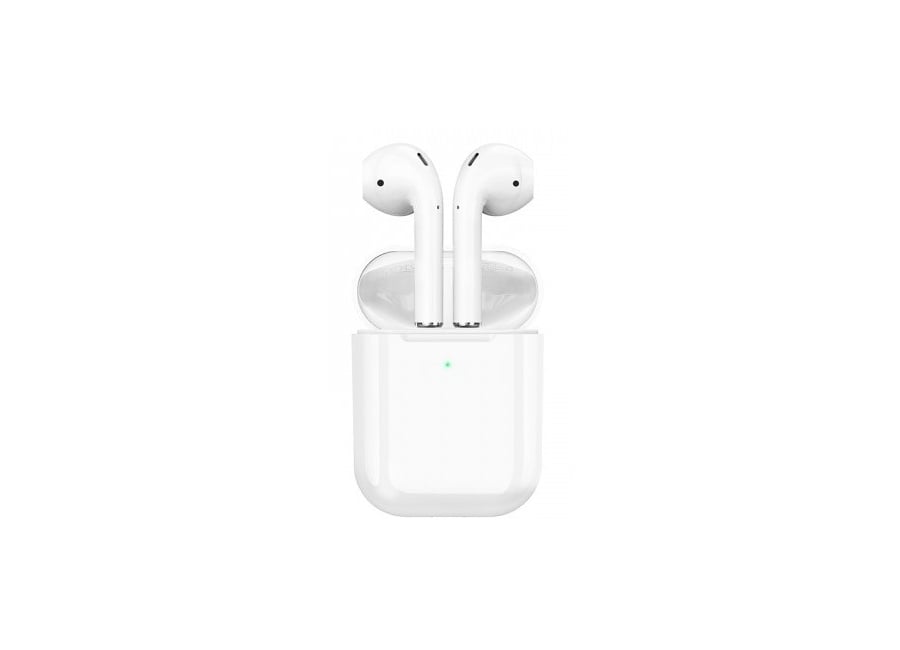 ყურსასმენი Hoco DES03 Plus Original Series TWS Wireless Headset White (With black silicone case)