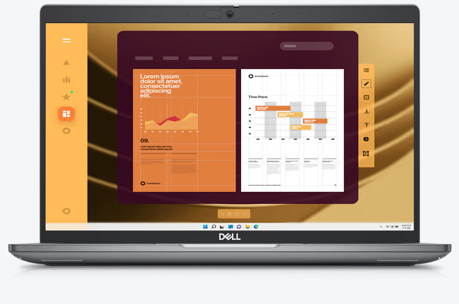 ნოუთბუქი Dell Latitude 5450/Ultra 5 135U/16GB/512GB SSD Gen4/14.0&quot; FHD Touch/Integrated/FHD/IR Cam/Mic/WLAN + BT/Backlit Kb/3 Cell/Ubuntu/vPro/3Yrw