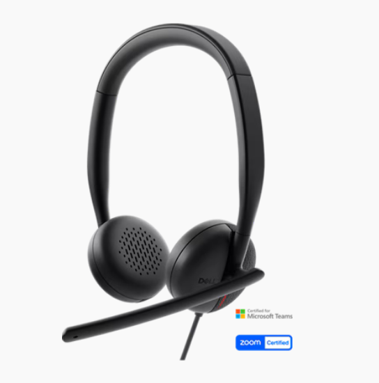 ქილ ცენტრის ყურსასმენი Dell Wired Headset WH3024