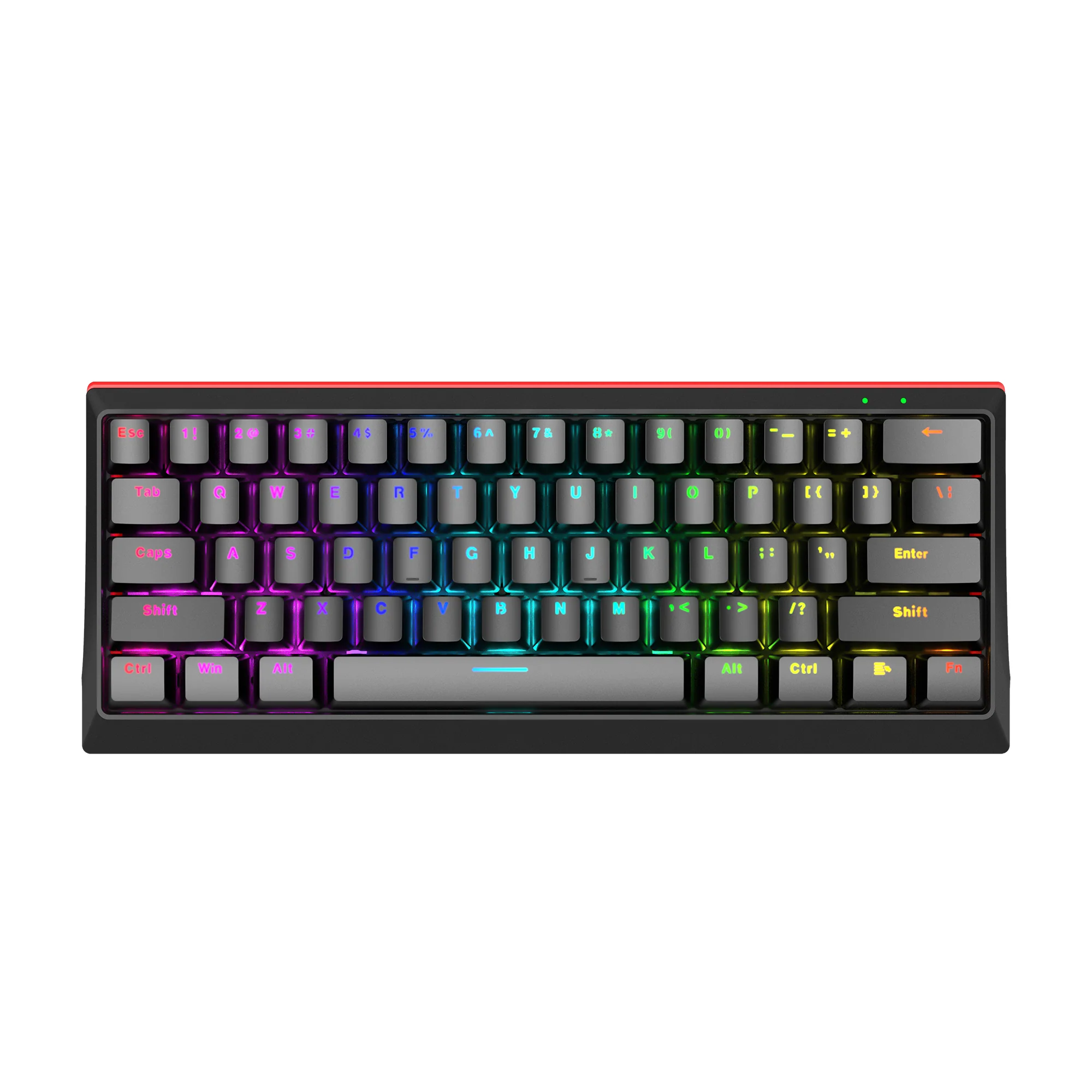 კლავიატურა MARVO KG962G EN-R  Hecate 61R Black wired keyboard