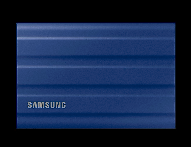 გარე სსდ  SAMSUNG 2,5" SSD T7 Portable SSD T7 Shield USB 3.2 Gen 2 1TB MU-PE1T0R/WW SHIELD BLUE