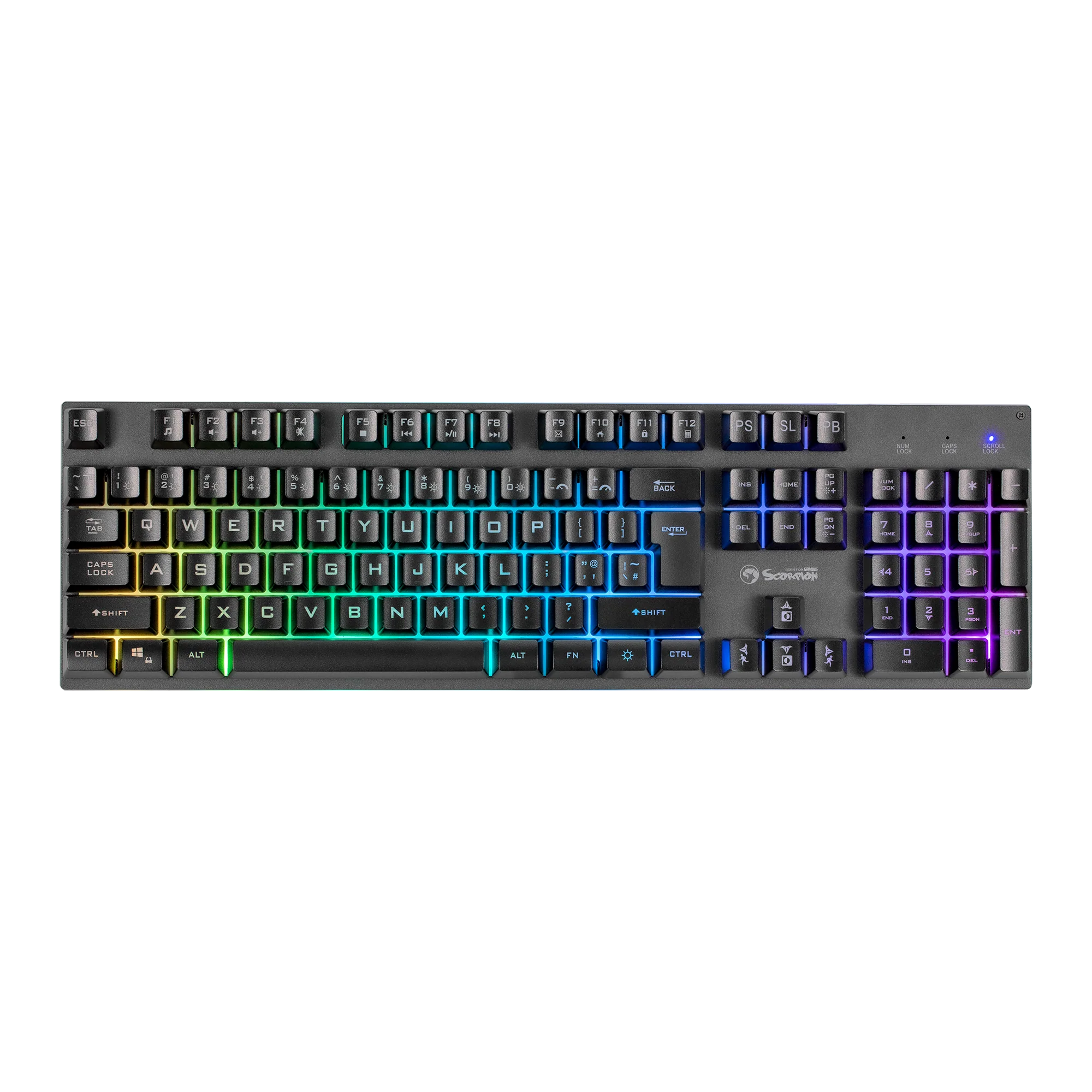 კლავიატურა MARVO K604 EN  Soldat 20 Wired keyboard