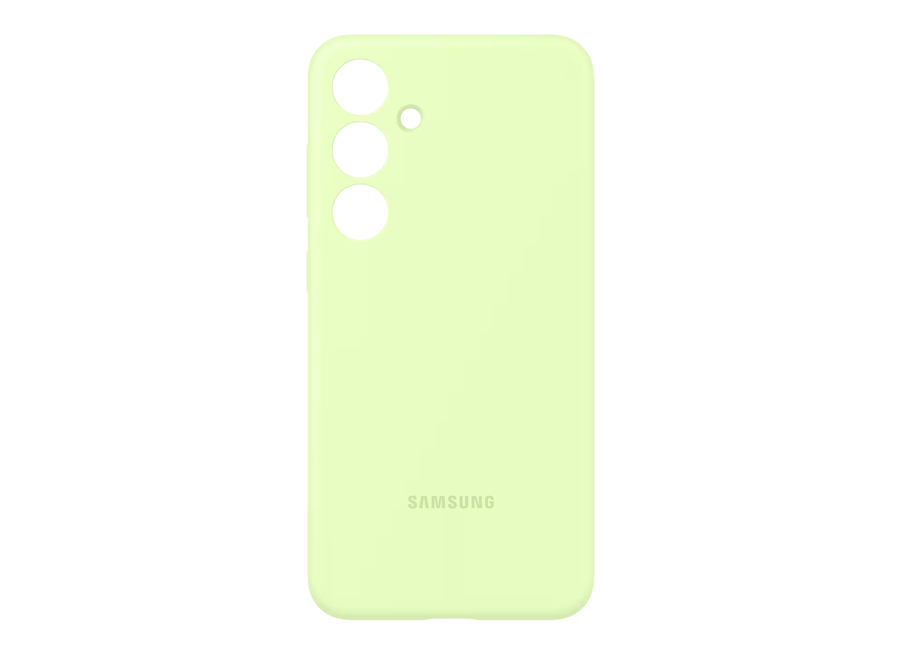 ტელეფონის ქეისი Samsung Galaxy S24+ Silicone Case Lime (EF-PS926TGEGRU)