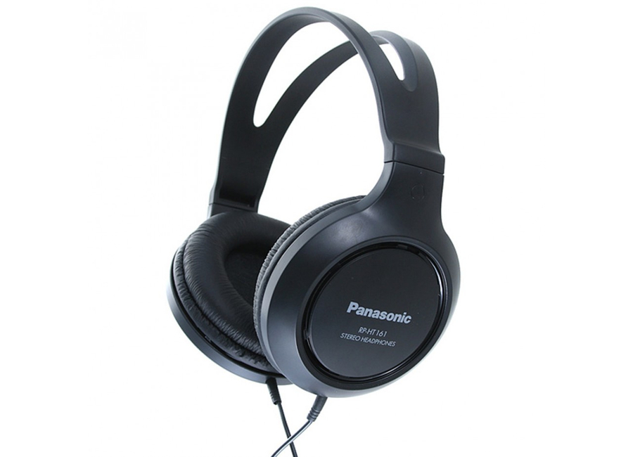 ყურსასმენი  Panasonic RP-HT161 Wired Over-Ear Headphones - Black