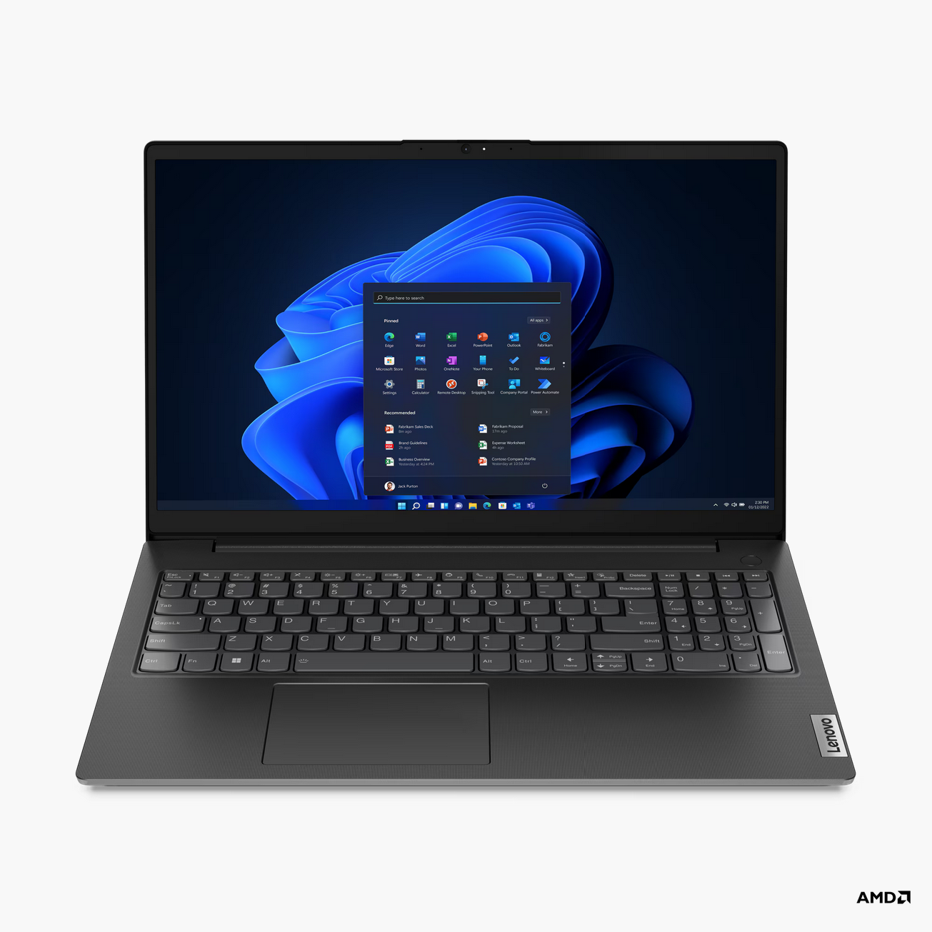 ნოუთბუქი Lenovo V15 G4 ABP (82YY0013RU) 15.6" FHD (1920x1080) TN 250nits, AMD Ryzen™ 7 7730U (8C / 16T, 2.0 / 4.5GHz, 4MB L2 / 16MB L3), 16GB DDR4-3200, 512GB SSD,LAN , WiFi  Business Black, NO OS, 2YrW, 