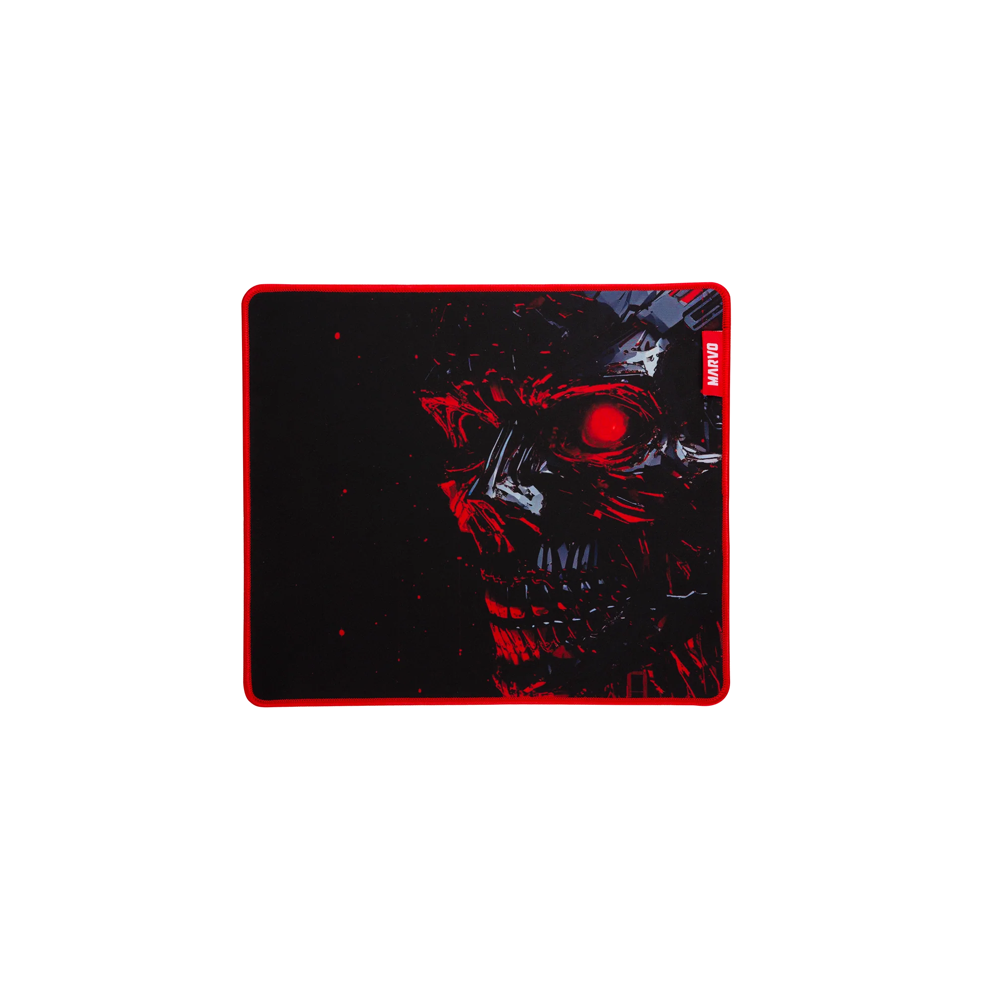 მაუსის პადი Marvo G53 Noob M, Gaming Mouse Pad, Red/Black