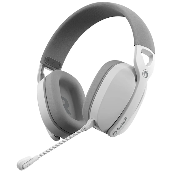  ყურსასმენი  Headphone/ Marvo/ MARVO HG9086WS White wireless headse