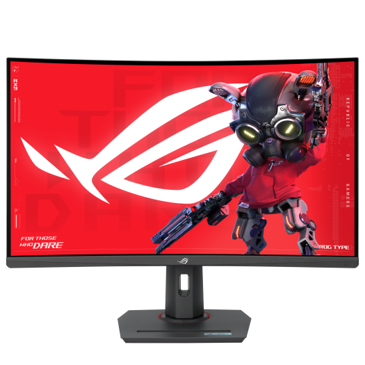 მონიტორი Asus Monitor 31.5" ROG Strix XG32WCS HDMI, DP, USB-C, Audio, VA, 2560x1440, 180Hz, 1ms, sRGB 125%, (90LM0AC0-B01970)