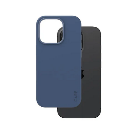 მობილურის ქეისი CARE by PanzerGlass iPhone 16 Pro Fashionable Case Blue w. MagSafe (5715685004483)