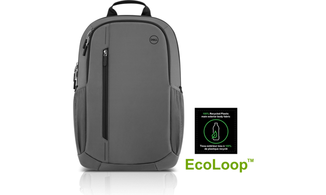 ნოუთბუქის ჩანთა Dell Ecoloop Urban Backpack CP4523G - Gray 460-BDLF