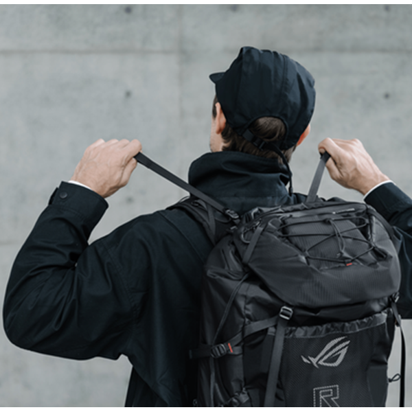 ზურგჩანთა Asus 90XB09H0-BBP000 ROG Archer ErgoAir, 32L, Backpack, Black