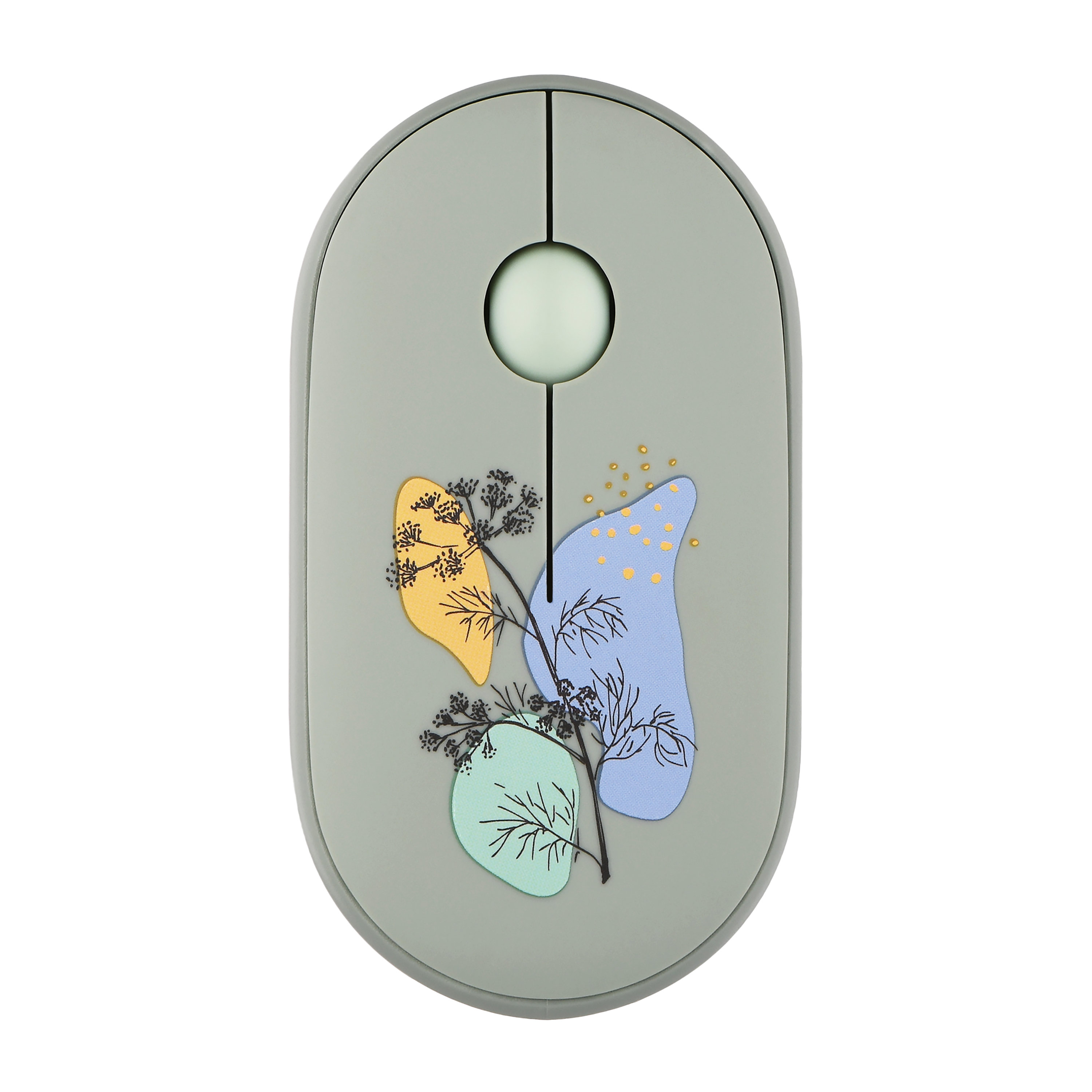 უსადენო მაუსი 2E Mouse MF300 FLORA:DILL Silent WL BT, Green 2E-MF300WFLORAGN