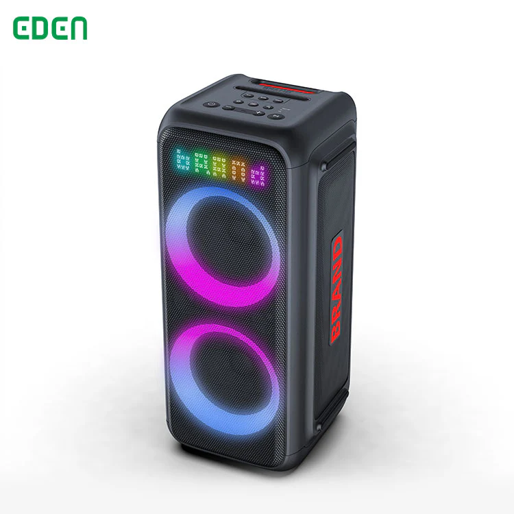 დინამიკები Eden OEM Speaker Stereo Bluetooth  Dual 8 Inch Partybox1000 Wireless Waterproof Bt Professional Bass Party Portable Speaker ED-850
