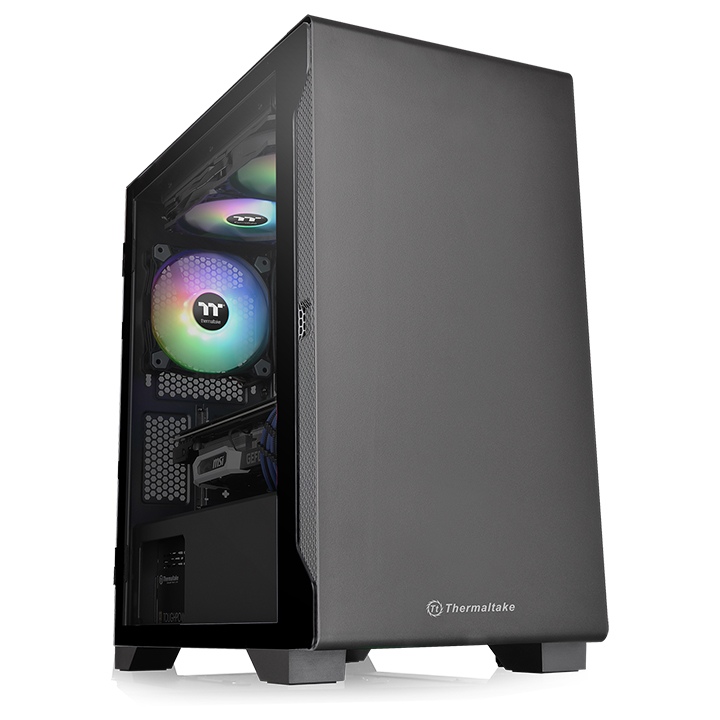 Gaming კომპიუტერი (910856) i5-12400F | MB H610 | XC041 125W | 16GB DDR4 3200 | SSD M2 500GB Kimgston | ASUS RTX 3050 OC 6Gb | Zalman 600W | Thermatake S100 