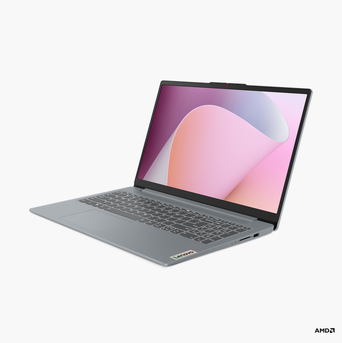 ნოუთბუქი Lenovo IdeaPad Slim 3 15AMN8 (Model: 82XQ00J7RK) | 15.6" FHD (1920x1080) IPS 300nits Anti-glare | AMD Ryzen 5 7520U (4C / 8T, 2.8 / 4.3GHz, 2MB L2 / 4MB L3) | 8GB Soldered LPDDR5-5500 512GB | SSD M.2 2242 PCIe 4.0x4 NVMe | Integrated AMD Radeon 610M Graphics | Arctic Grey | 2YrW