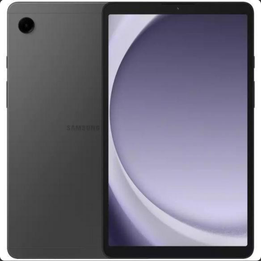 პლანშეტი Samsung Galaxy Tab A9 8/128Gb LTE Graphite (SM-X115NZAECAU) 8.7", 1340x800, PLS, 8 GB RAM, 128 GB internal memory, Wi-Fi, Bluetooth, 3G, LTE, GPS, main (rear) camera 8 MP, battery 5100 mAh, Android
