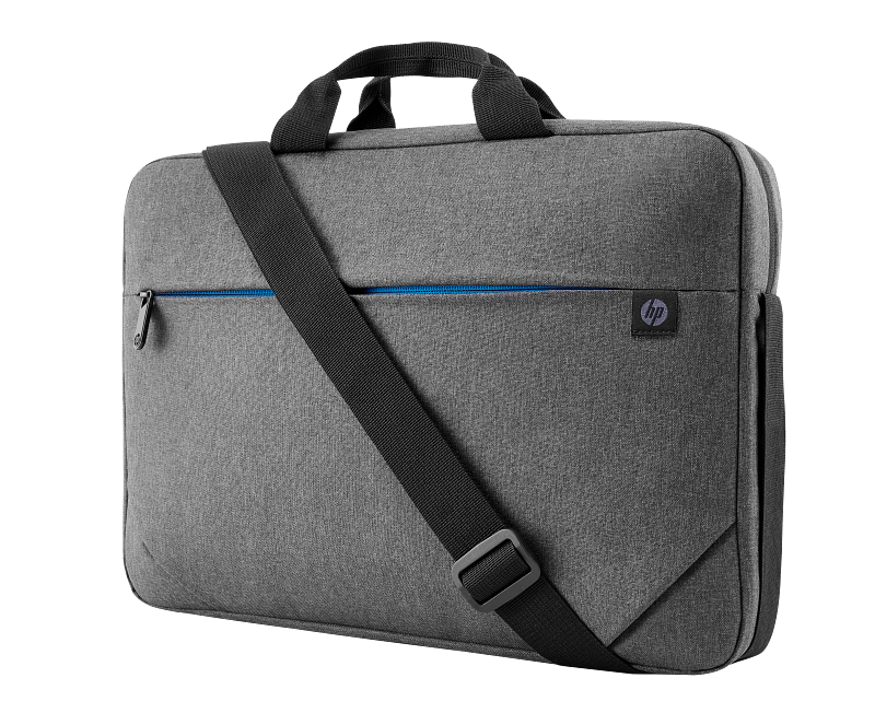 ნოუთბუქის ჩანთა HP Prelude Topload Laptop Bag - Fits 15.6" Laptops - Durable Fabric w/Water-resistant Coating, Padded Compartment & Top-Zip Closure - Double Handles, Crossbody Strap & Luggage Pass-Through (1E7D7AA) | 0.3 kg | Gray | Polyester