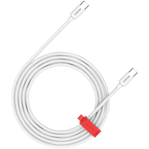 Android/ CANYON cable CC60AB C-C 60W Braided 2m White