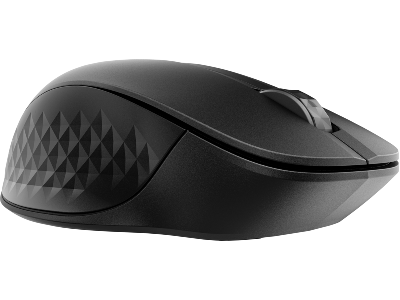 მაუსი HP 430 (3B4Q2AA) Multi-Device Wireless Mouse (Black) - Bluetooth 5.2 & 2.4 GHz USB Receiver Dongle - 4000 DPI Cursor Tracking, 4 Customizable Buttons, 2-Year Battery