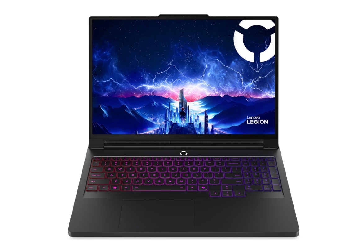 ნოუთბუქი Lenovo Legion Pro 7 16IAX10H (Model: 83F50025RK) 16" WQXGA (2560x1600) OLED 500nits Glossy, 100% DCI-P3, 240Hz, DisplayHDR™ True Black 1000, Dolby Vision®, G-SYNC | Intel Core Ultra 9 275HX, 24C / 24T, Max Turbo up to 5.4GHz, 36MB | 2x 16GB CSODIMM DDR5-6400 1TB SSD M.2 2280 PCIe 5.0x4 Performance NVMe | NVIDIA GeForce RTX 5080 16GB GDDR7, Boost Clock 2287MHz, TGP 175W, 1334 AI TOPS |  2YrW